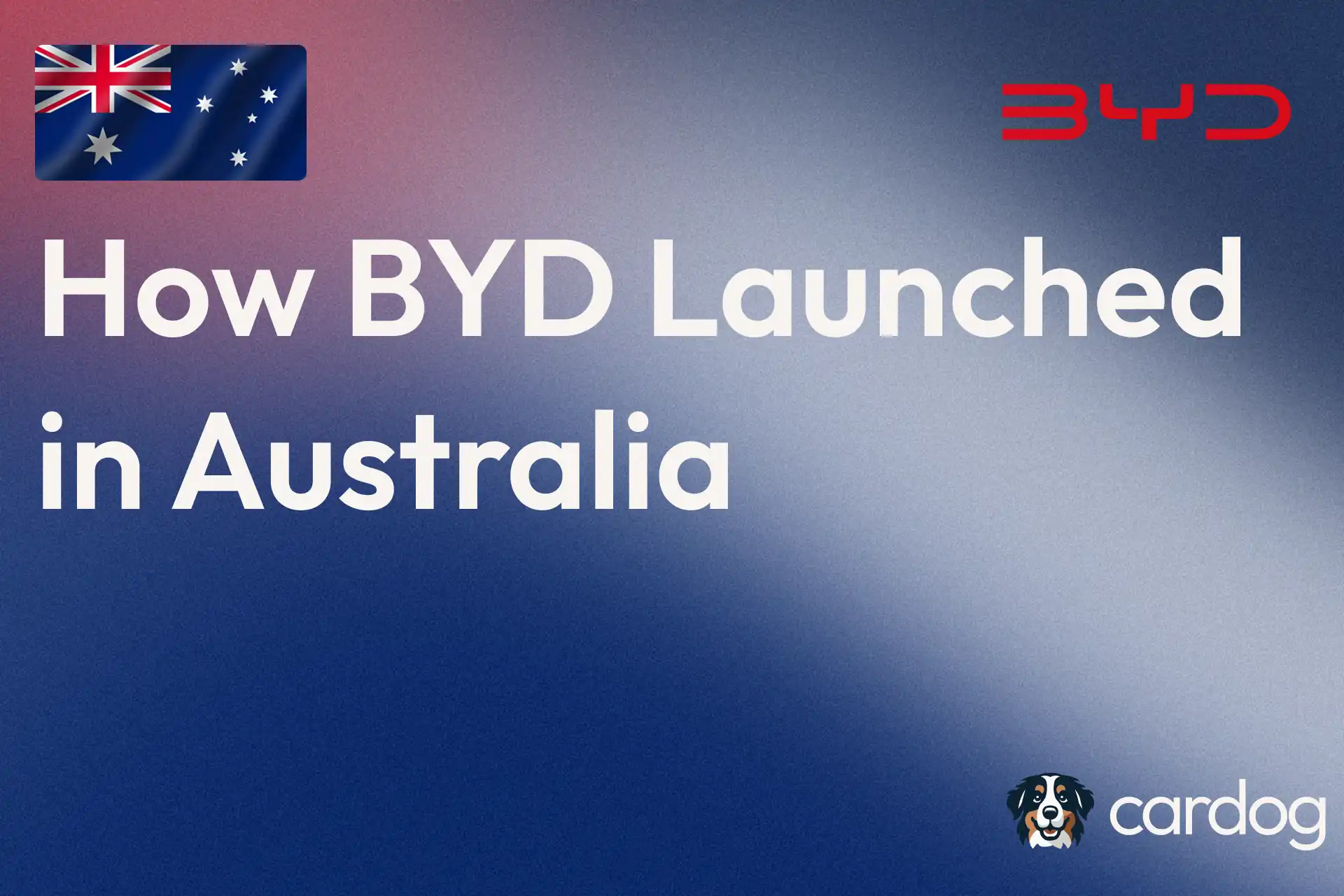 How BYD Launched in Australia—And What It Tells Us About Canada