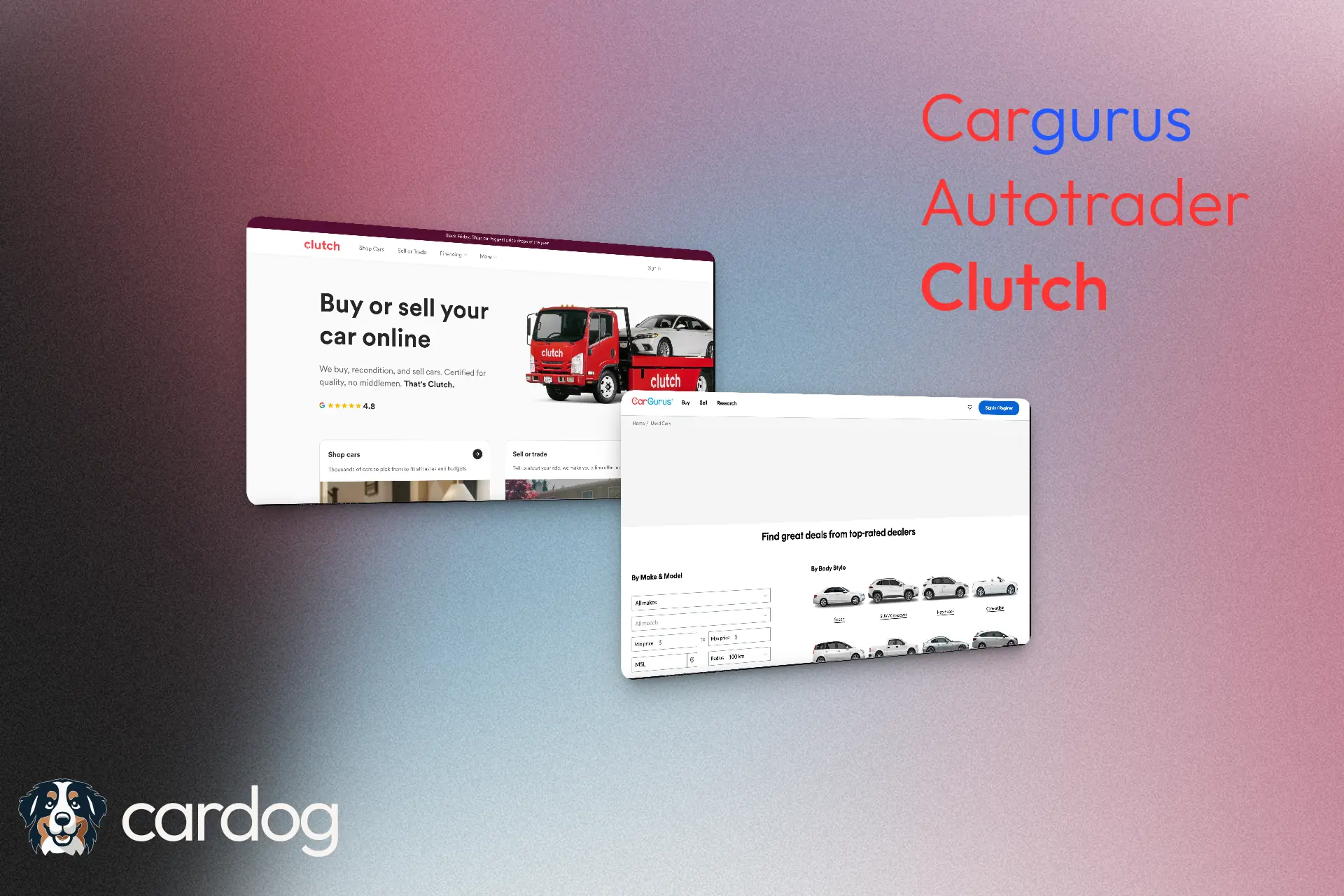 CarGurus vs AutoTrader vs Clutch: Which Car Marketplace Is Best in Canada?