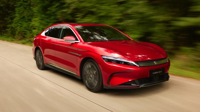 BYD Han EV exterior