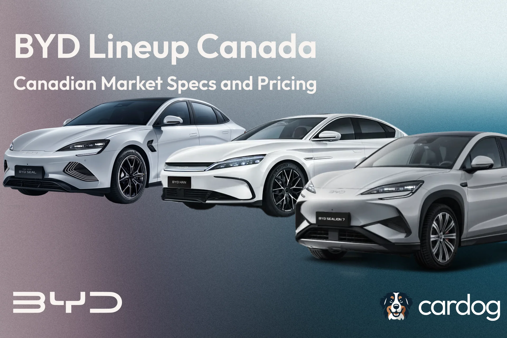 BYD Canada Lineup: Every Model Coming to Canadian Shores