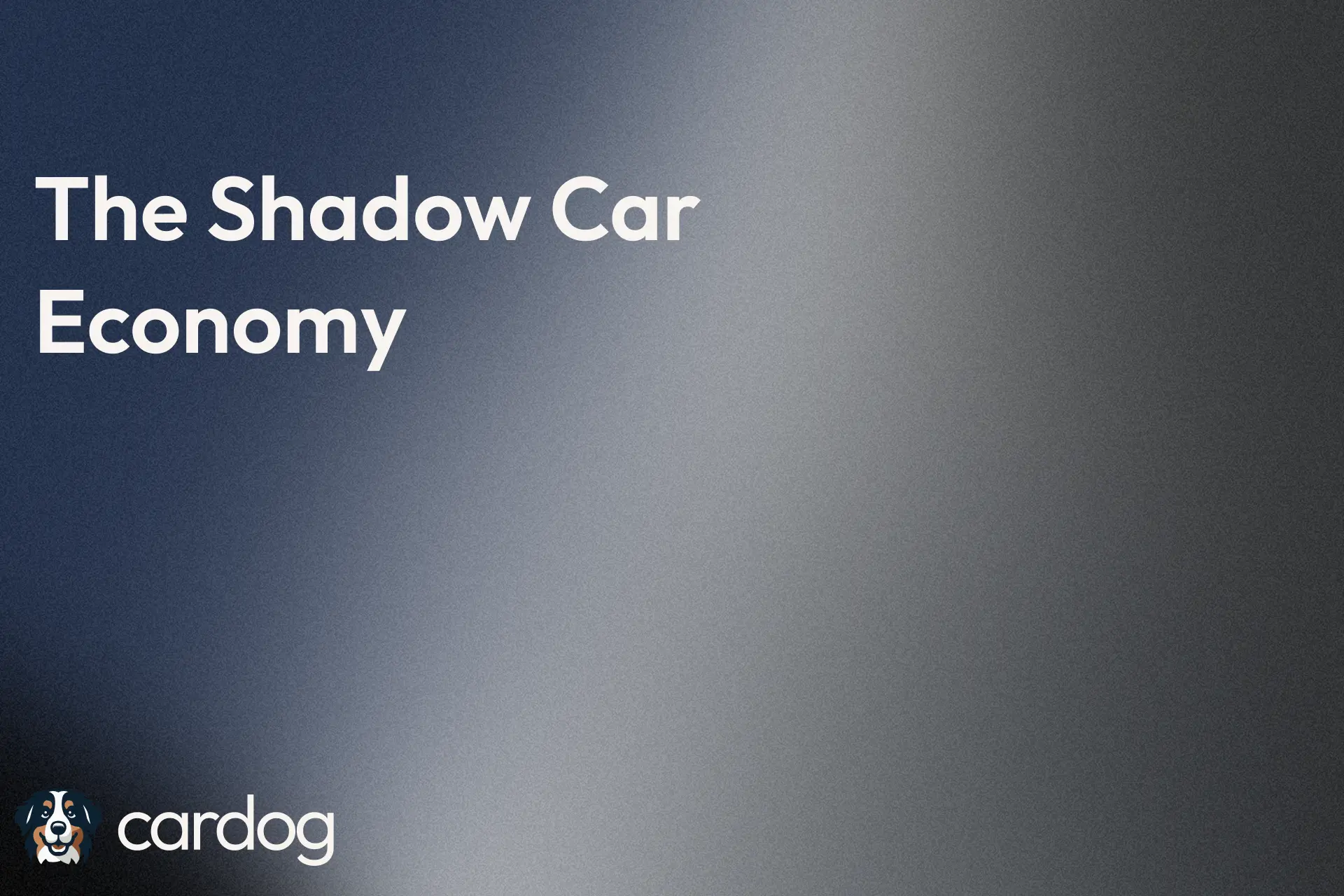 The Shadow Car Economy