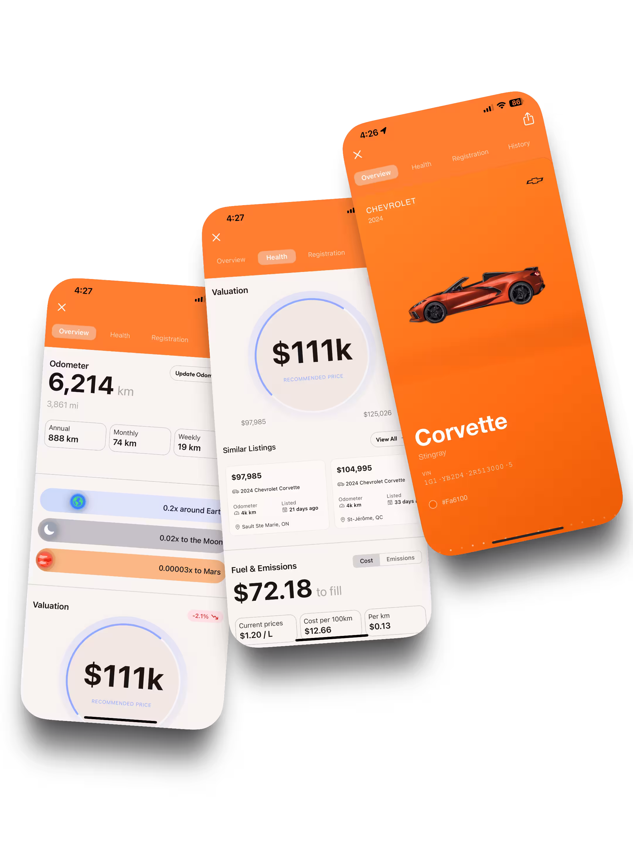 Vehicle information and history